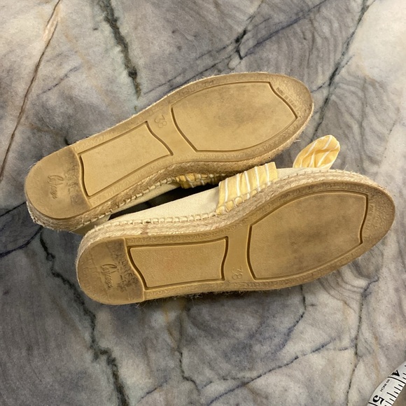 Castañer | Women's Kay Striped Bow Espadrille Flats | Used Once - Picture 3 of 8